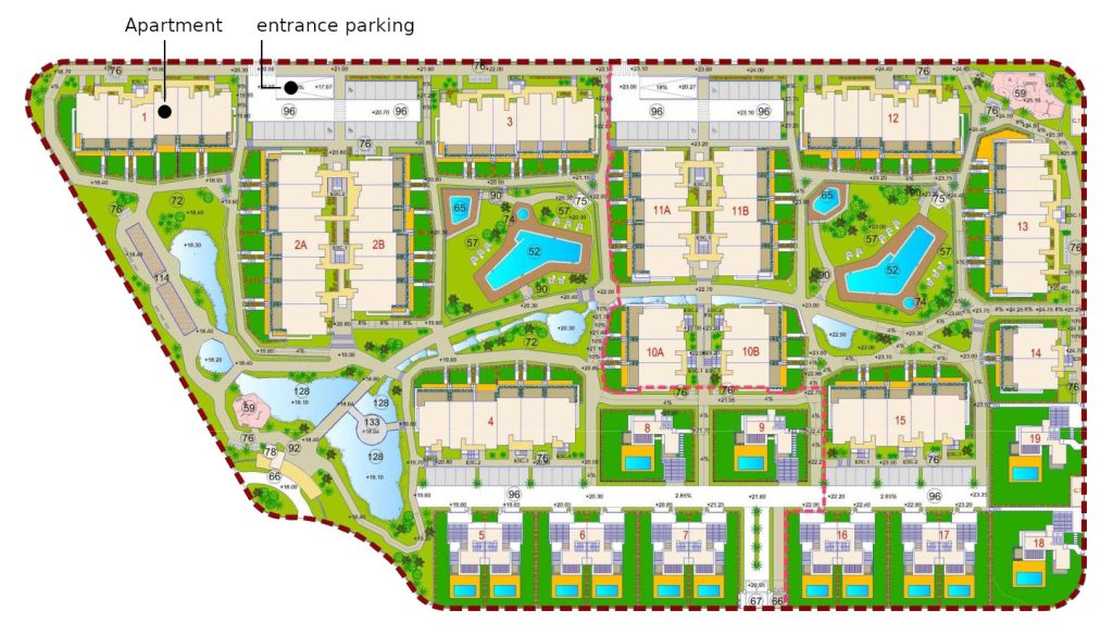 plattegrond lagoons village
